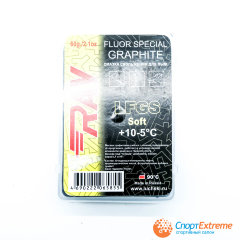 Парафин RAY LFGS +10-5°С смазка скольжения с графитом, низкий фтор, мягкая