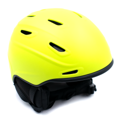 Шлем зимний White Owl HK004, M (54-58cm), лимонный